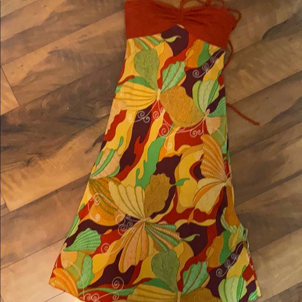 Old school urban outfitters mid length dress-